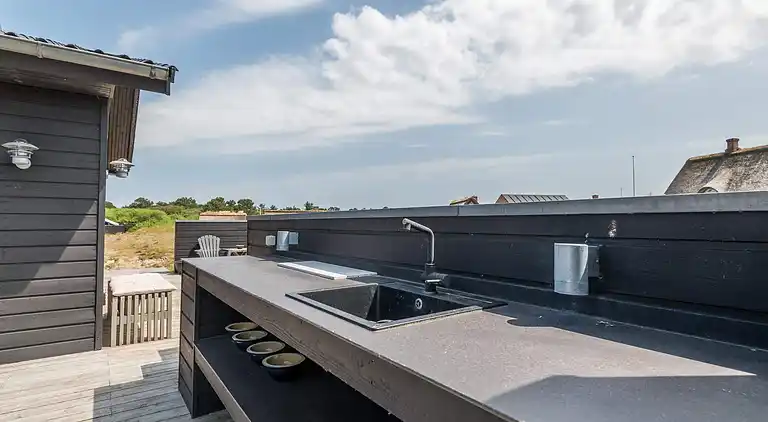 Sommerhus ved Rindby Strand