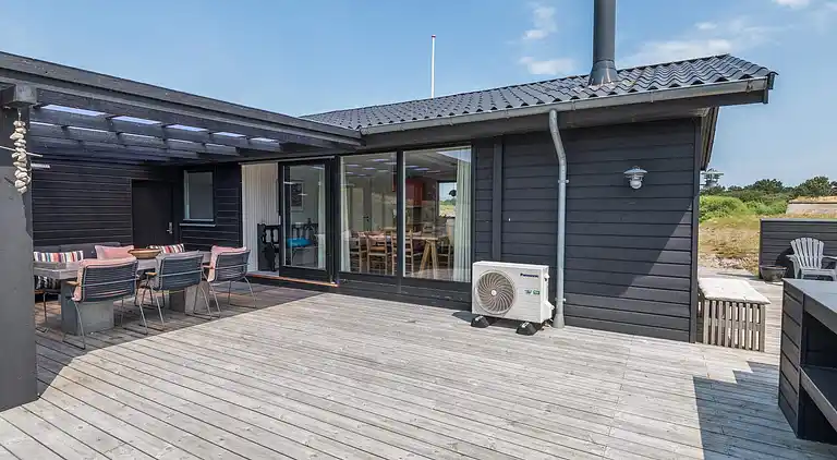 Sommerhus ved Rindby Strand