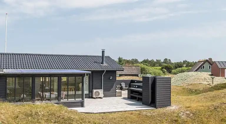 Sommerhus ved Rindby Strand