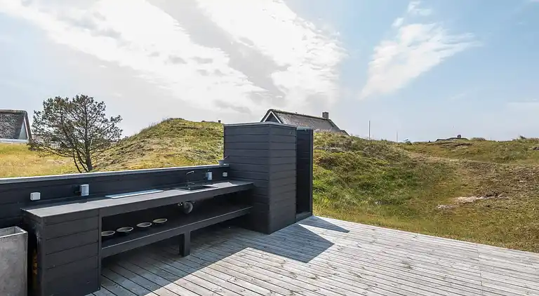 Sommerhus ved Rindby Strand