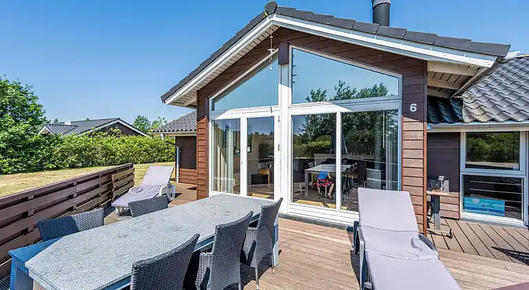 Sommerhus ved Skaven Strand