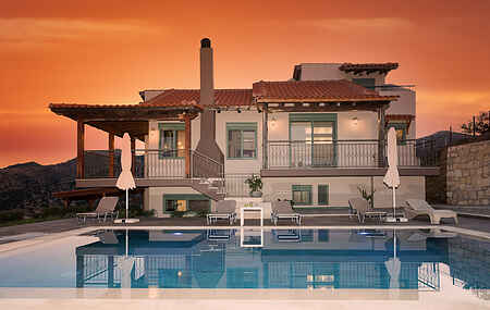 Villa Eolos con piscina privata
