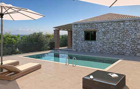 Villa Helona con piscina privata