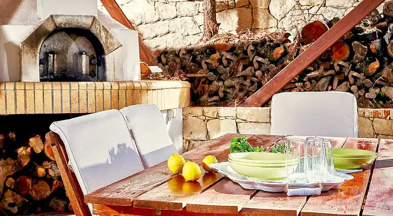 Villa Karteros with private swimming pool