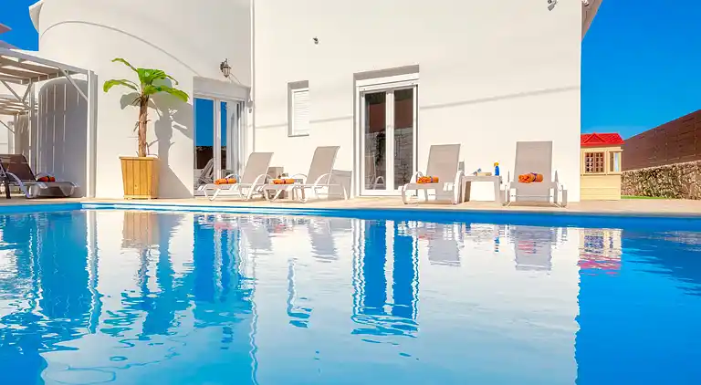 Sky Beachfront Villa with private pool