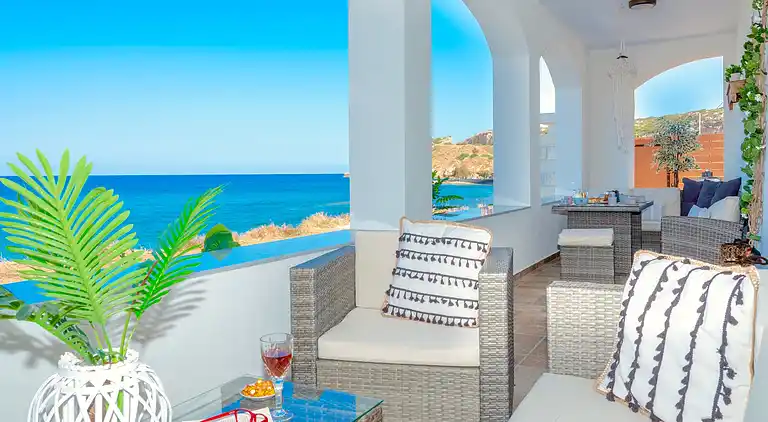 Sky Beachfront Villa with private pool