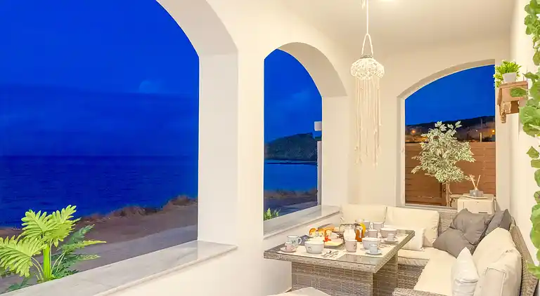 Sky Beachfront Villa with private pool