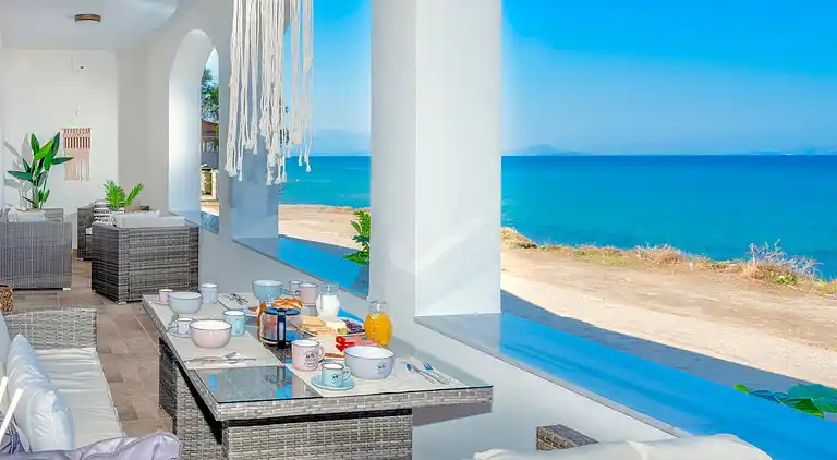 Sky Beachfront Villa with private pool