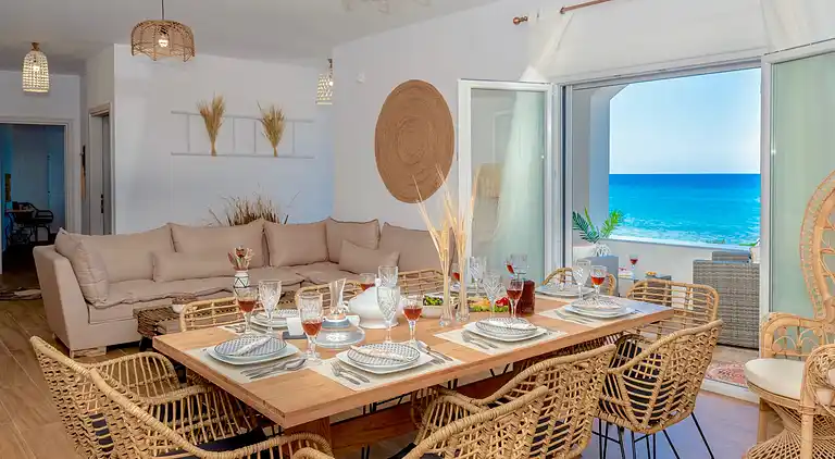 Sky Beachfront Villa with private pool