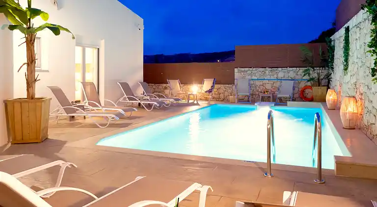 Sky Beachfront Villa with private pool