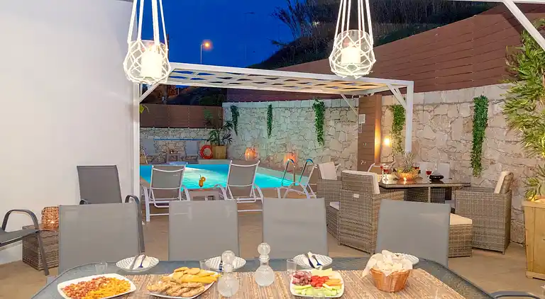 Sky Beachfront Villa with private pool