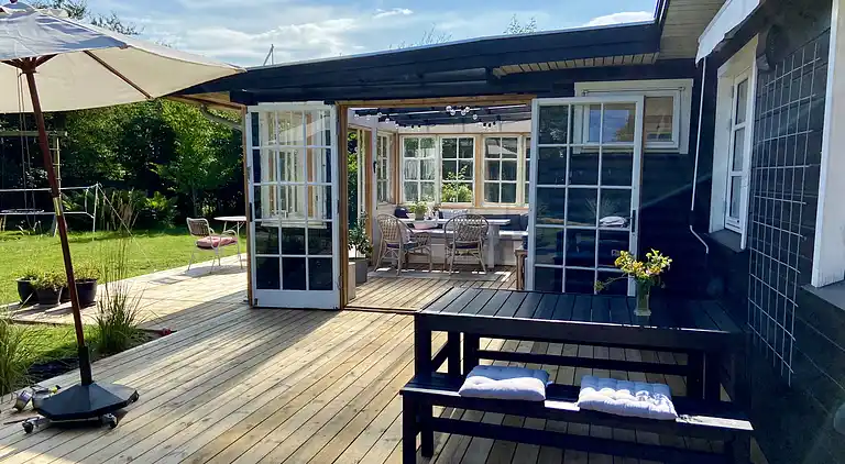 Charmerende sommerhus tæt på smuk badestrand