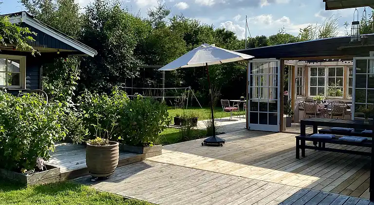 Charmerende sommerhus tæt på smuk badestrand