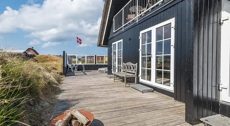 Sommerhus ved Rindby Strand