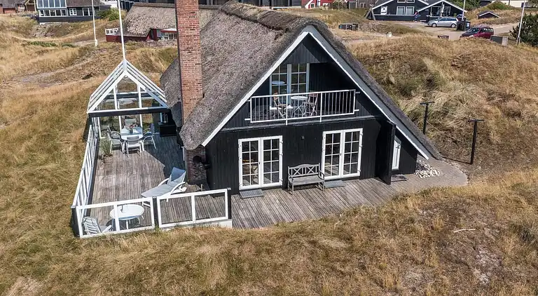 Sommerhus ved Rindby Strand