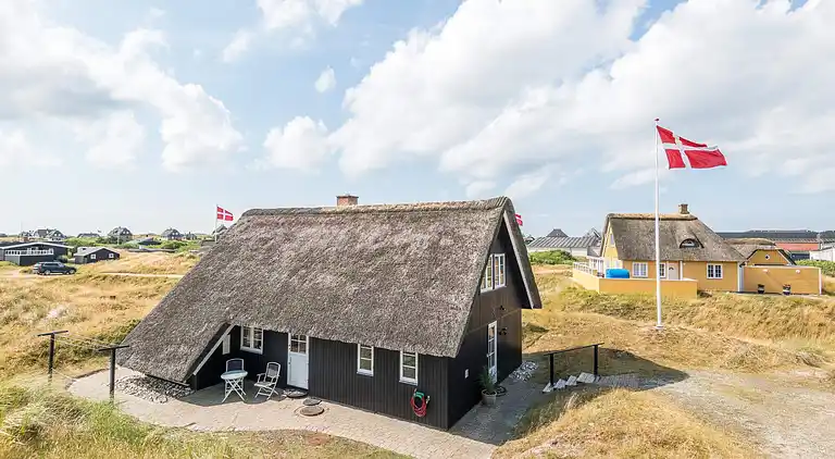 Sommerhus ved Rindby Strand