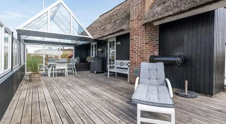 Sommerhus ved Rindby Strand