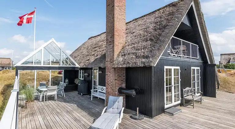 Sommerhus ved Rindby Strand
