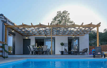 Villa Eleonas avec piscine privée