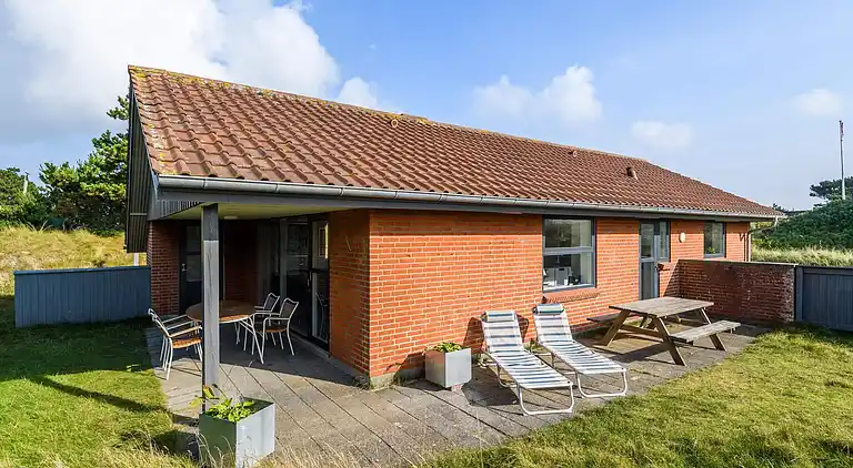 Sommerhus ved Rindby Strand
