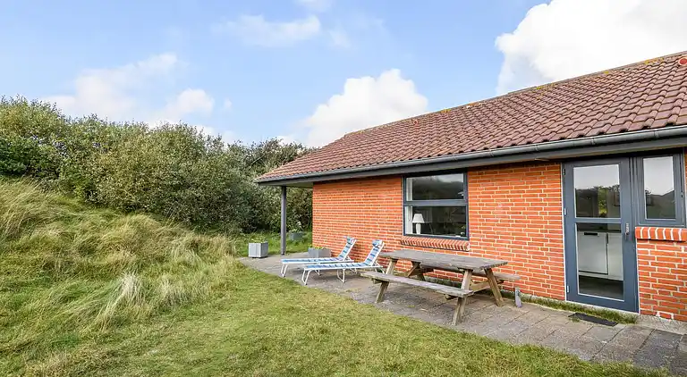 Sommerhus ved Rindby Strand