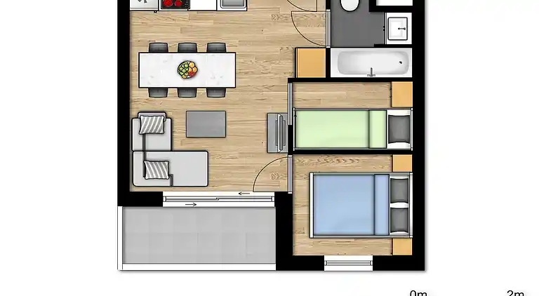 Ferielejlighed i Zeebrugge