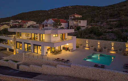 Premium luxury villa SEA STAR, Vinjerac