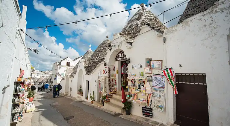 Stuga i Alberobello