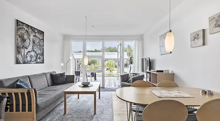 Pæn ferielejlighed tæt på Dueodde Strand