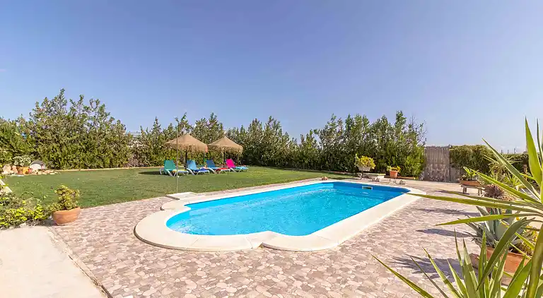 Feriebolig på bygda i Sevilla. Privat basseng. 6 pers