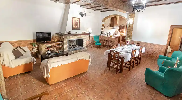 Feriebolig på bygda i Sevilla. Privat basseng. 6 pers