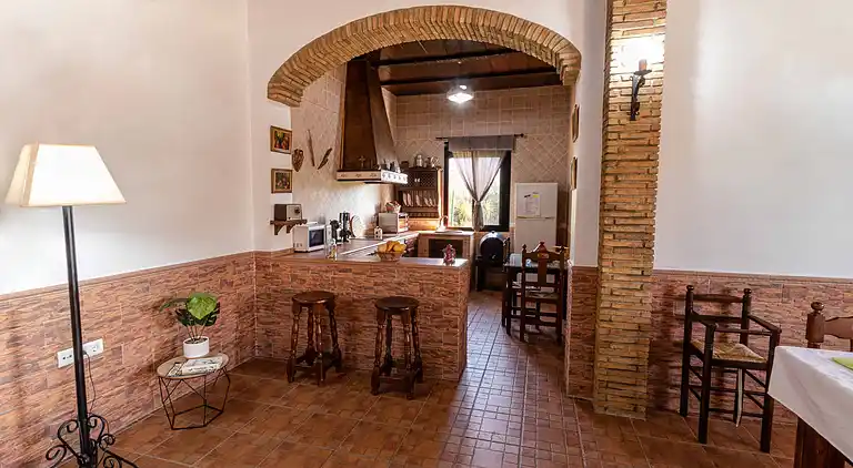 Feriebolig på bygda i Sevilla. Privat basseng. 6 pers