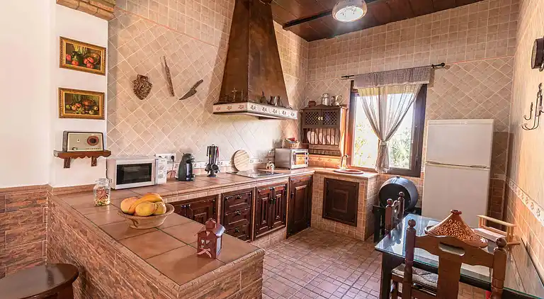 Feriebolig på bygda i Sevilla. Privat basseng. 6 pers