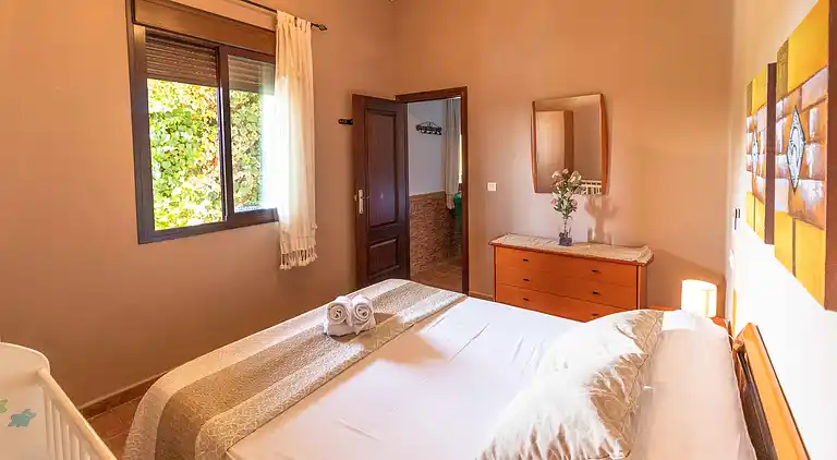 Feriebolig på bygda i Sevilla. Privat basseng. 6 pers