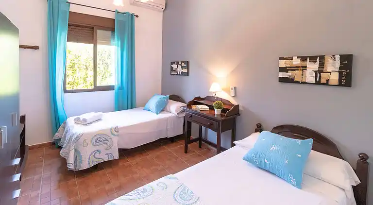 Feriebolig på bygda i Sevilla. Privat basseng. 6 pers