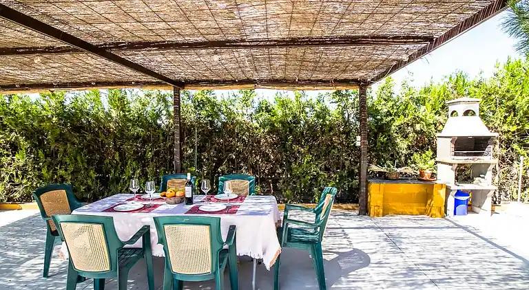 Feriebolig på bygda i Sevilla. Privat basseng. 6 pers