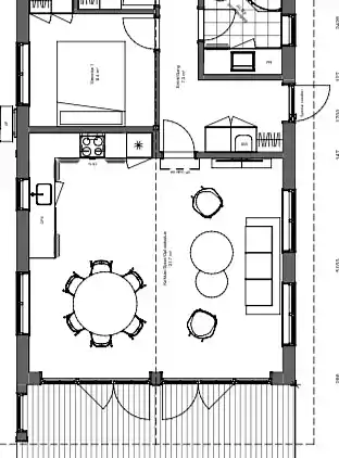 Sommerhus fra  2021, beliggende i første række til havet