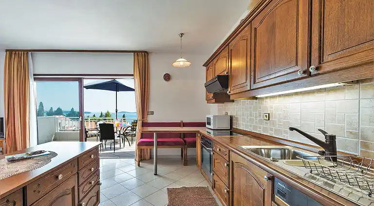 Apartment near Dubrovnik, Sea View, 2 Bedrooms, 4 Persons