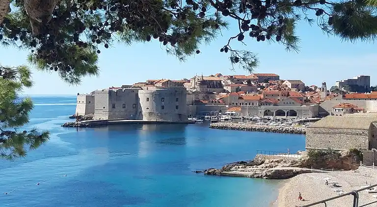 Apartment near Dubrovnik, Sea View, 2 Bedrooms, 4 Persons