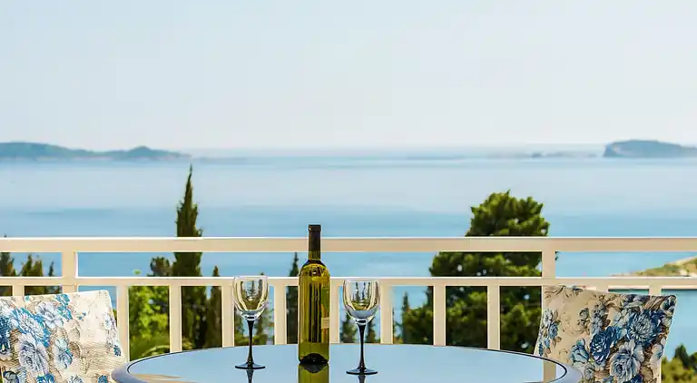 Apartment near Dubrovnik, Sea View, 2 Bedrooms, 4 Persons