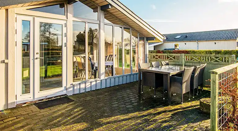 Semesterbostad vid Hejlsminde Strand