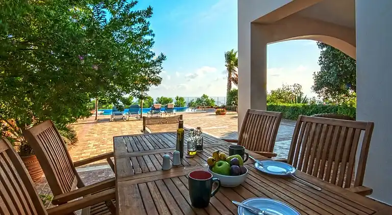 St Nicolas View Villa with Private Pool
