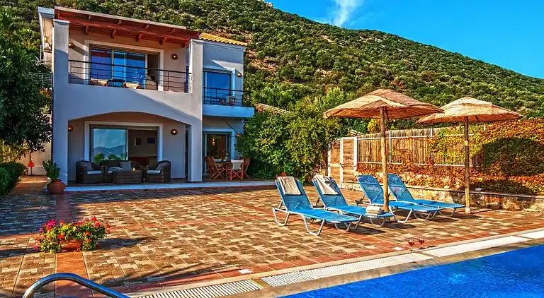 St Nicolas View Villa with Private Pool