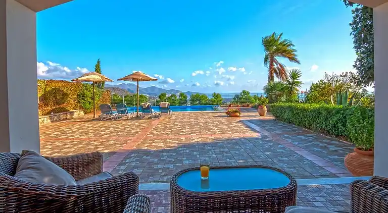 St Nicolas View Villa with Private Pool