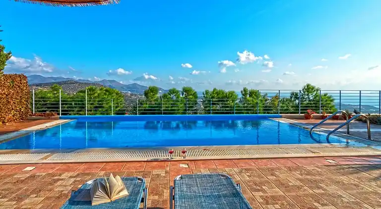 St Nicolas View Villa with Private Pool