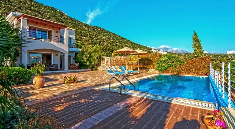 St Nicolas View Villa with Private Pool