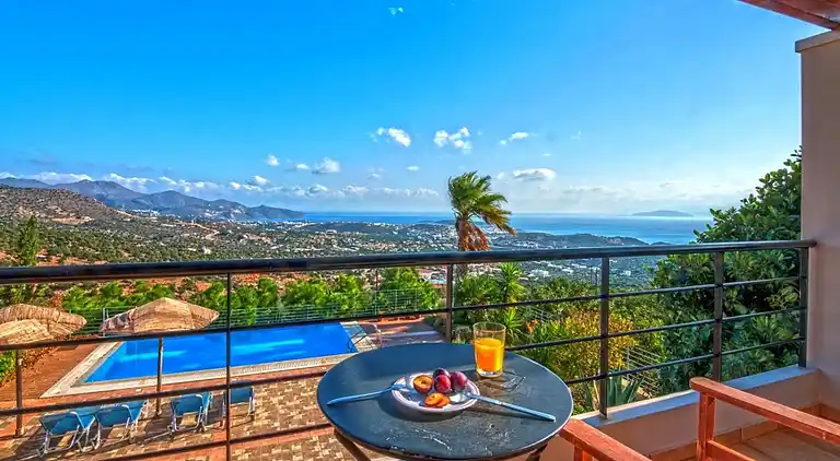 St Nicolas View Villa with Private Pool