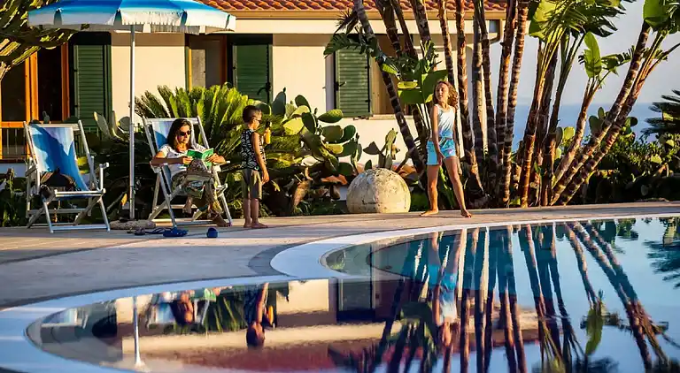 Semesterbostad i Capo Vaticano