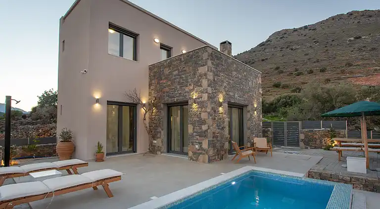 	 Villa Nesea Elounda with private pool