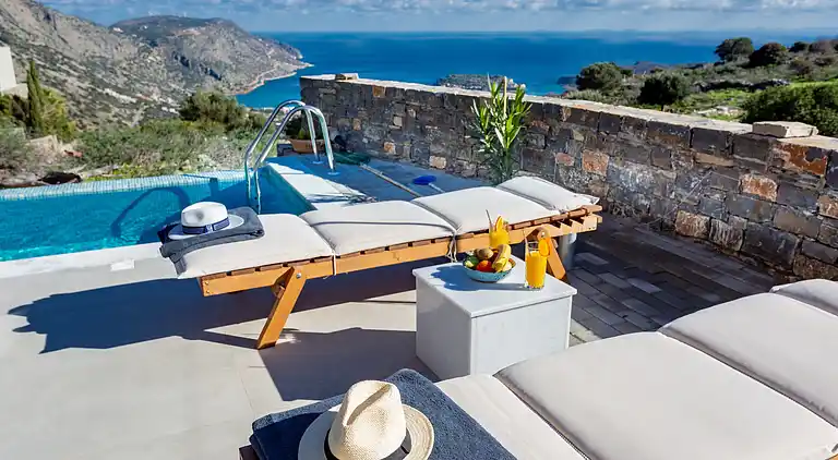 	 Villa Nesea Elounda with private pool